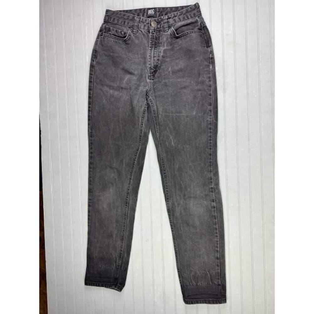 BDG Size 26 Womens Ankle Jeans Black Mom High Rise  Cotton